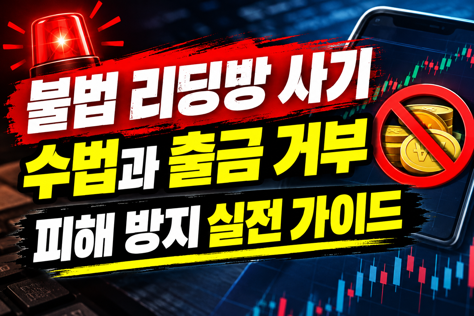 불법 리딩방 사기 수법과 출금 거부 피해 방지 실전 가이드