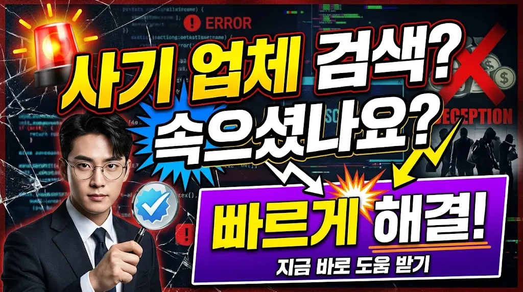 영화사 팀미션 부업 투자 사기 피해 주의 안내 이미지
