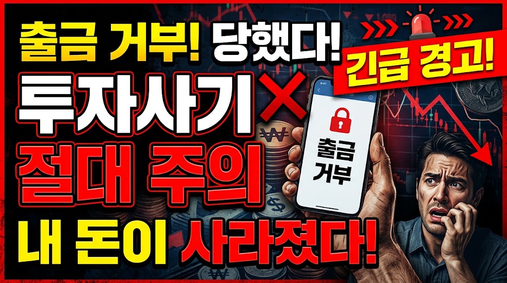 출금거부 투자사기
