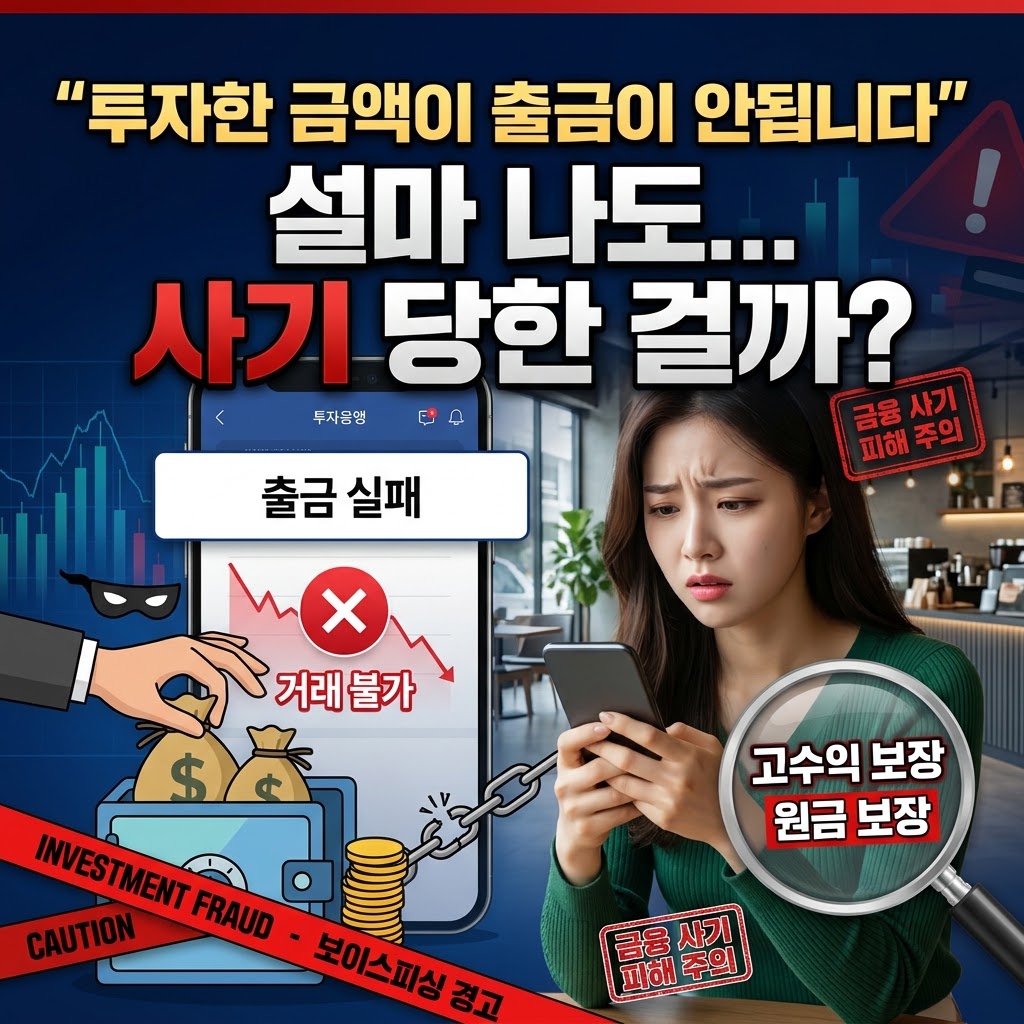 투자 사기 출금 거부