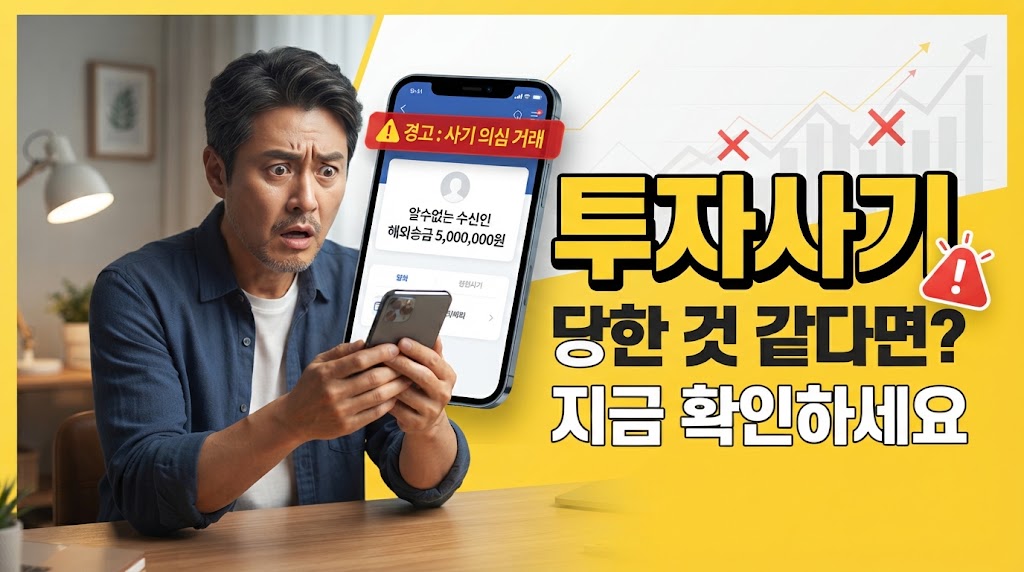 투자사기 당한것 같다면